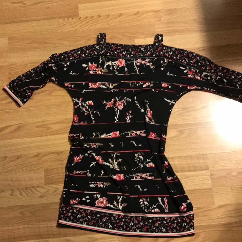 Cold shoulder dress